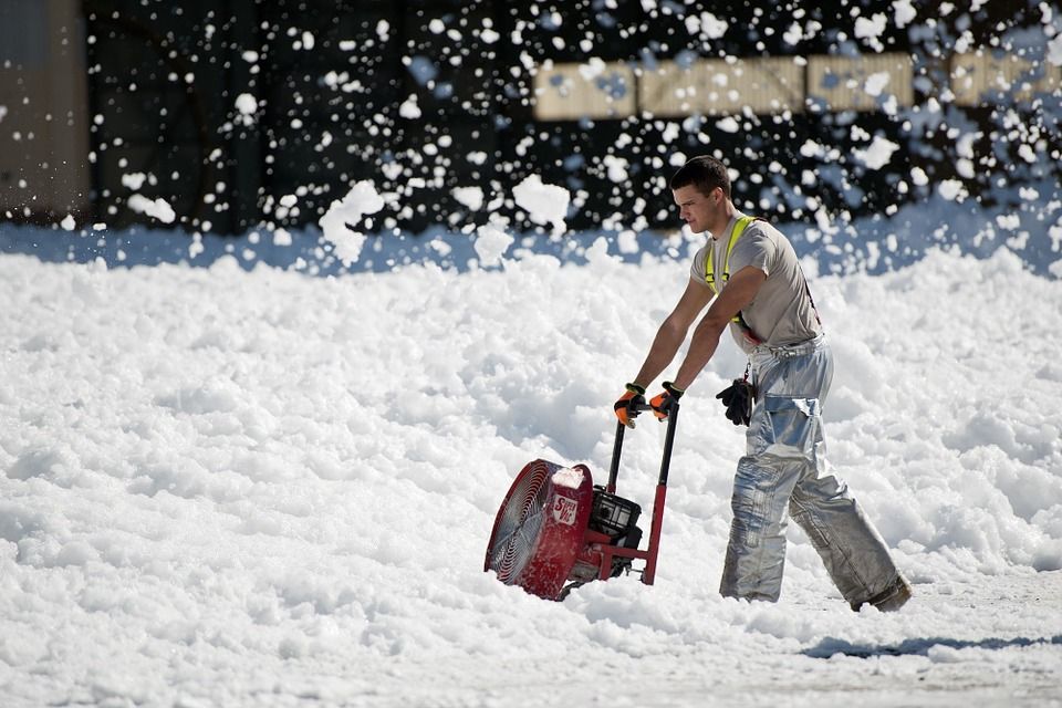 concrete products heated driveways make winter easy