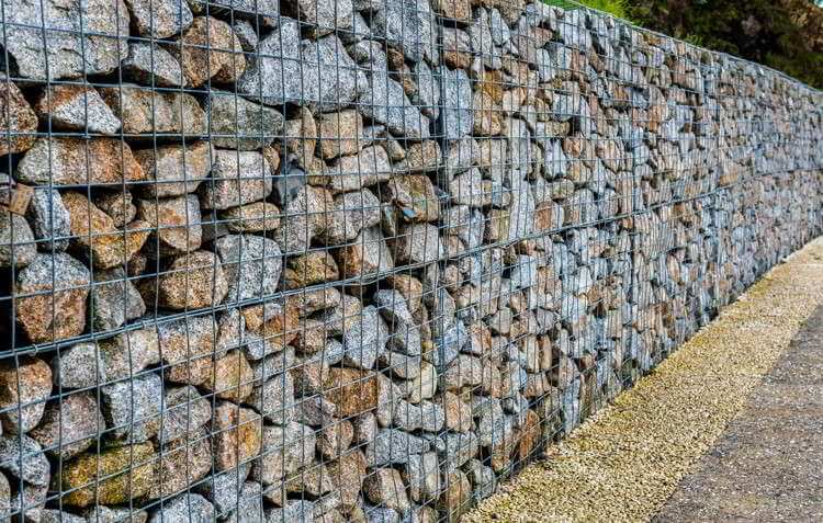 common uses gabion stone